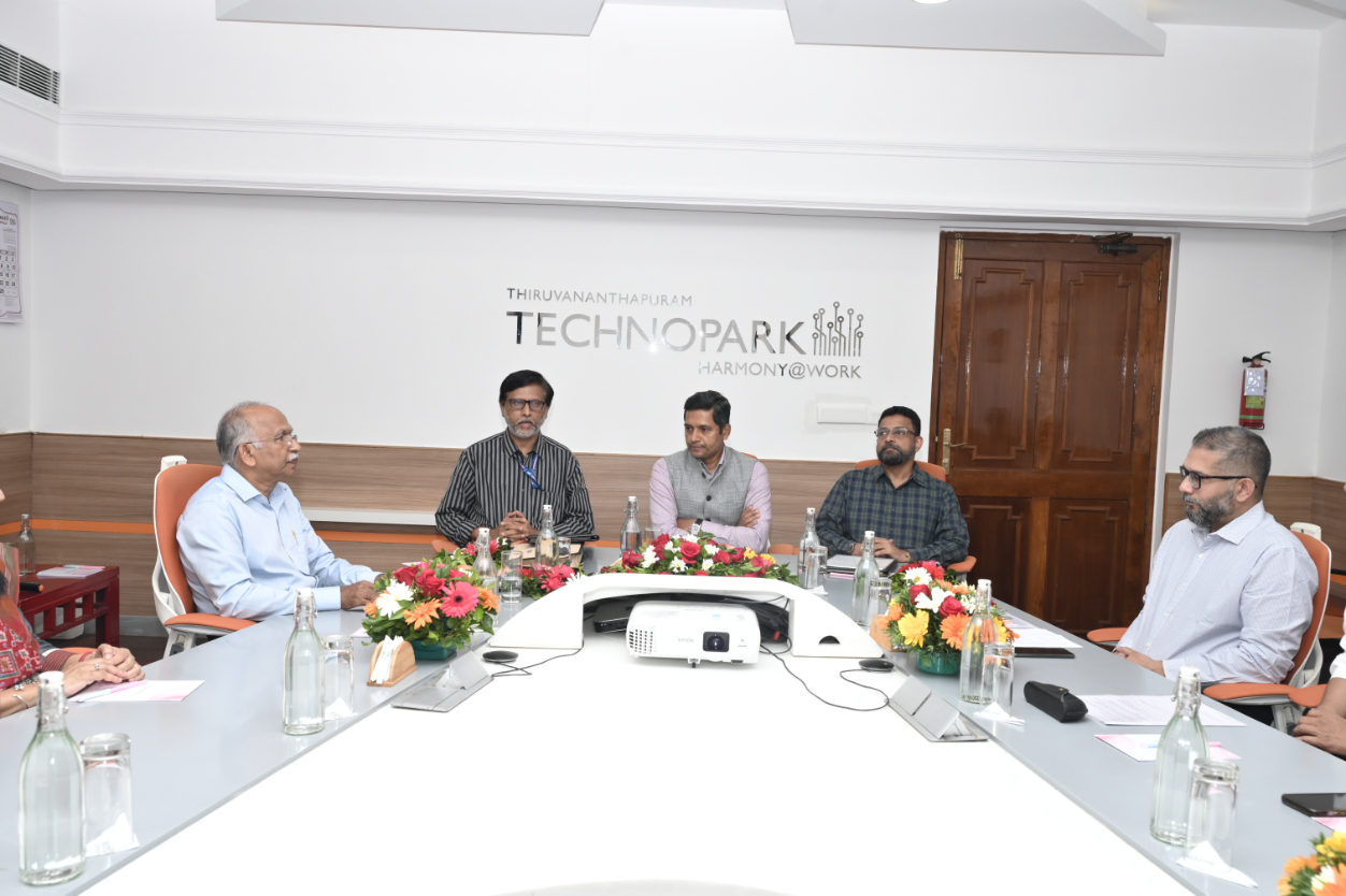 Handing over ceremony of Land Lease Agreement between Technopark & MSME
