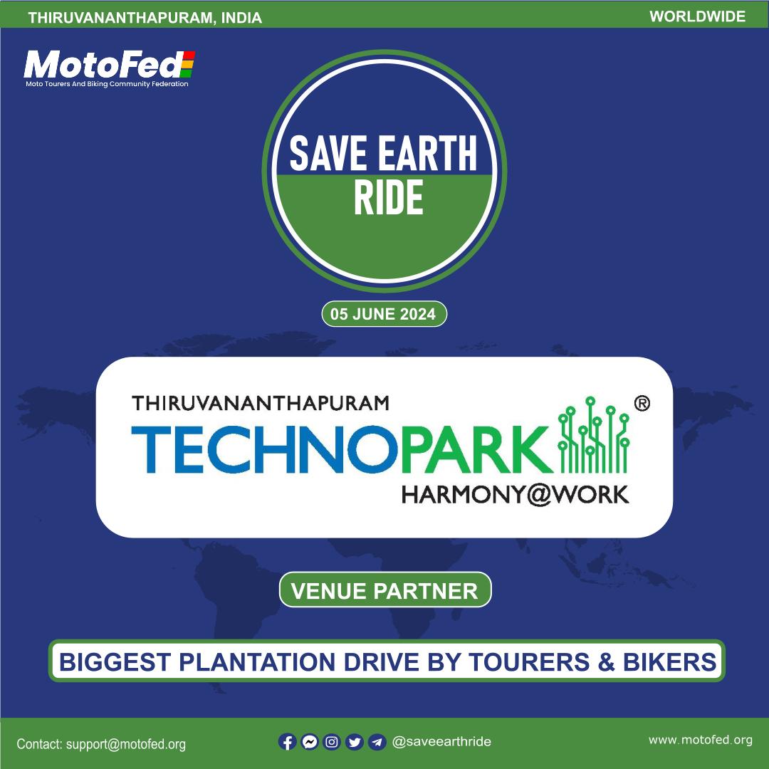Save Earth Ride 2024- Plant a tree - Lets Say NO to Plastic - 5th June 2024