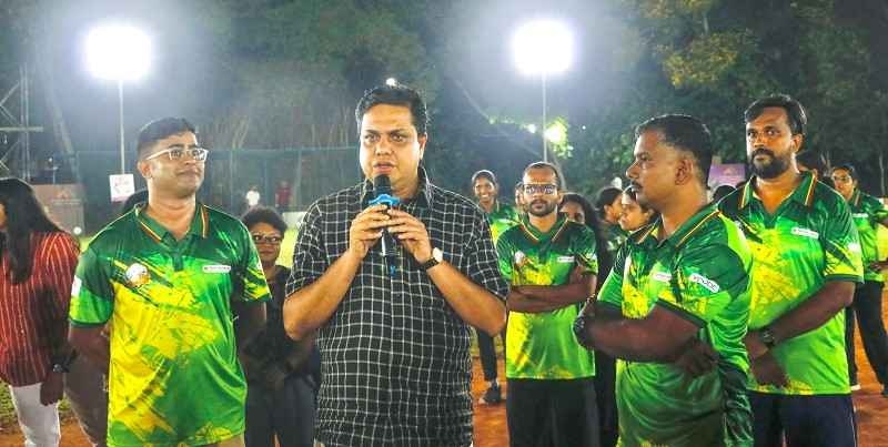 Drug Free Kerala: MLAs play friendly cricket match