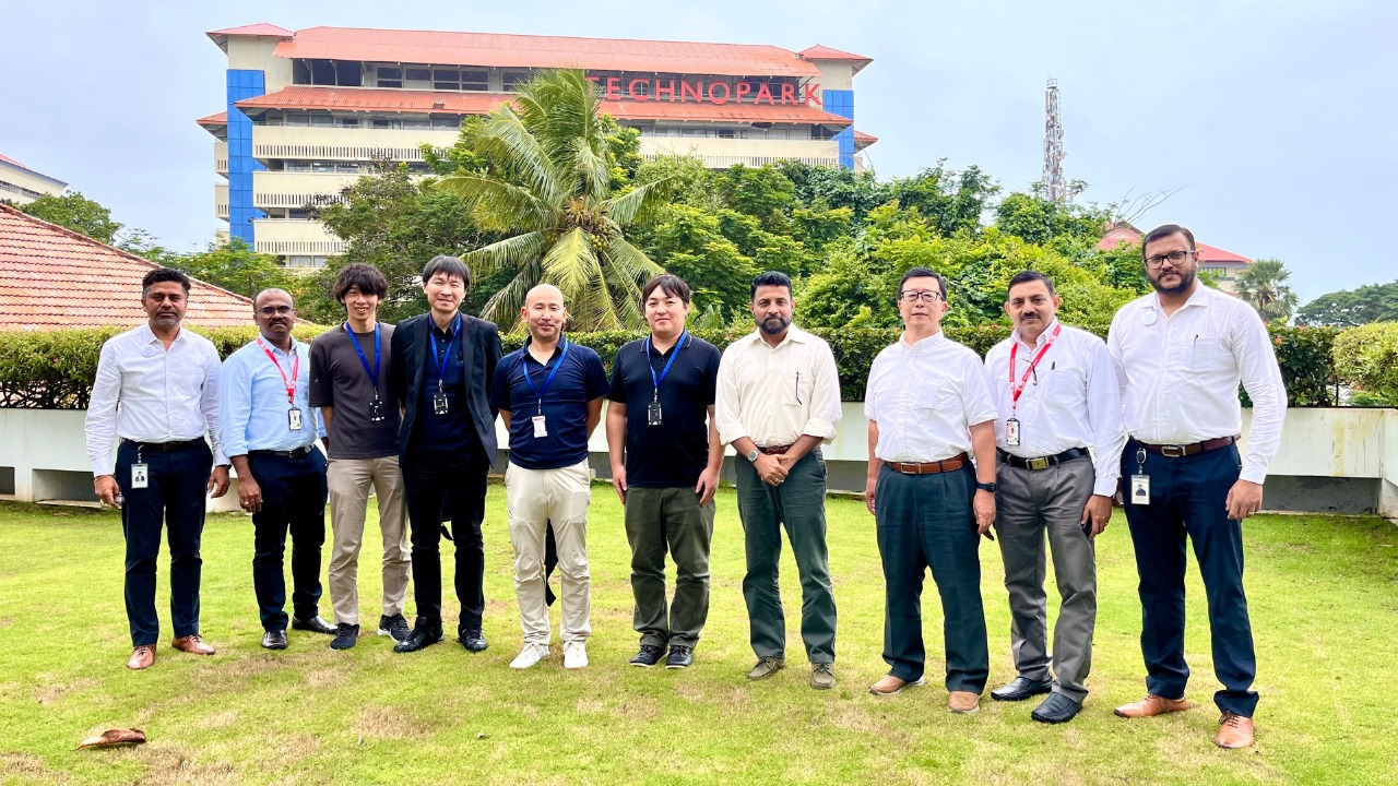 Officials of Toyota, DSI visit Technopark to explore auto tech ecosystem in park