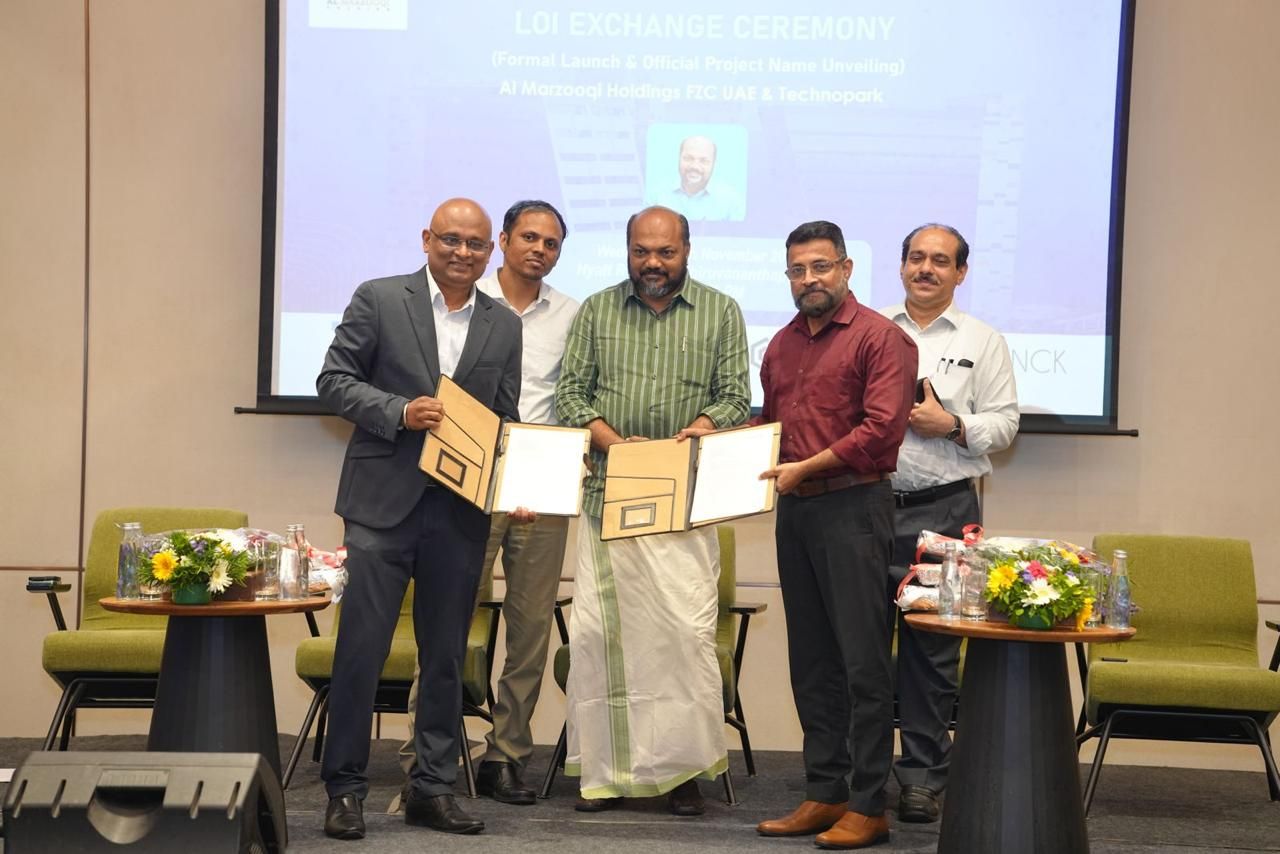 UAE’s Al Marzooqi Group announces Rs 850-cr infra project at Technopark Phase-3