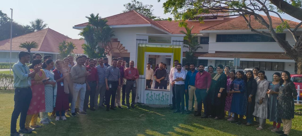 Mr. Madhavan Praveen (CTO) and Mr. Abhilash M. R. (AGM) provided an in-depth overview of the system, installed by Zaara Biotech, a pioneering venture under Kerala Startup Mission