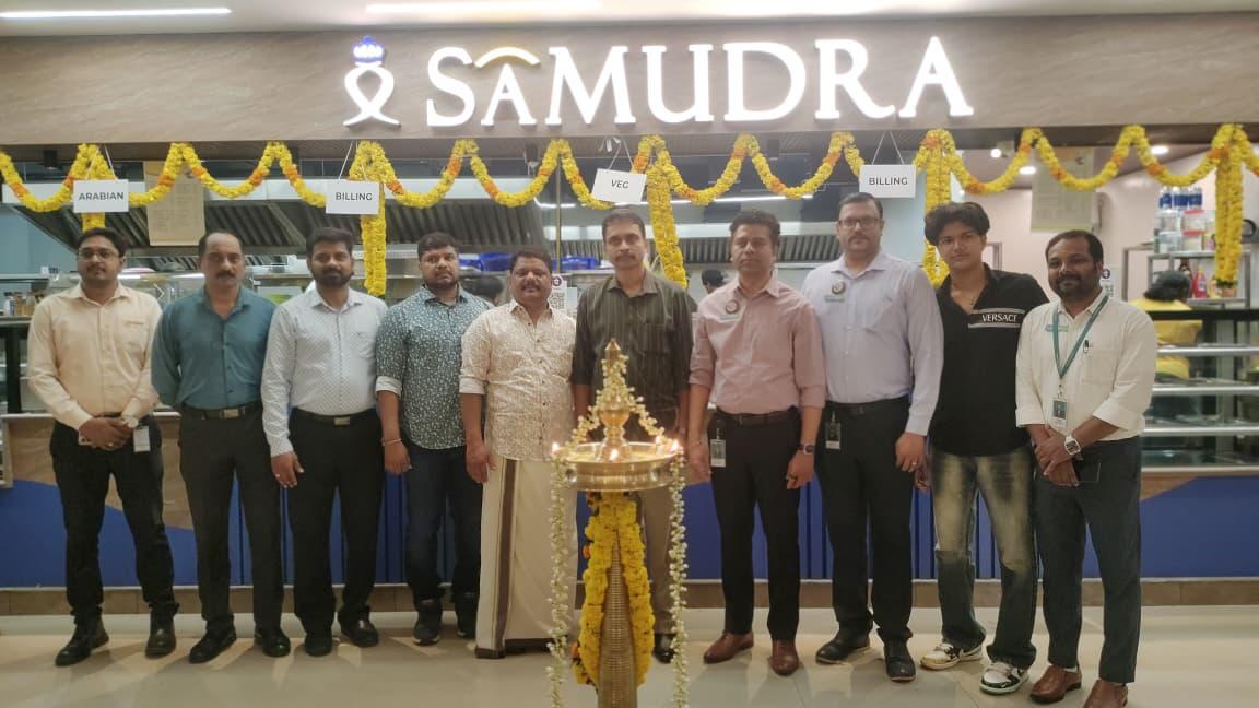 Technopark hosted the launch of Samudra Regency’s food counter at Thejaswini Food Court, celebrating the fusion of tradition and innovation