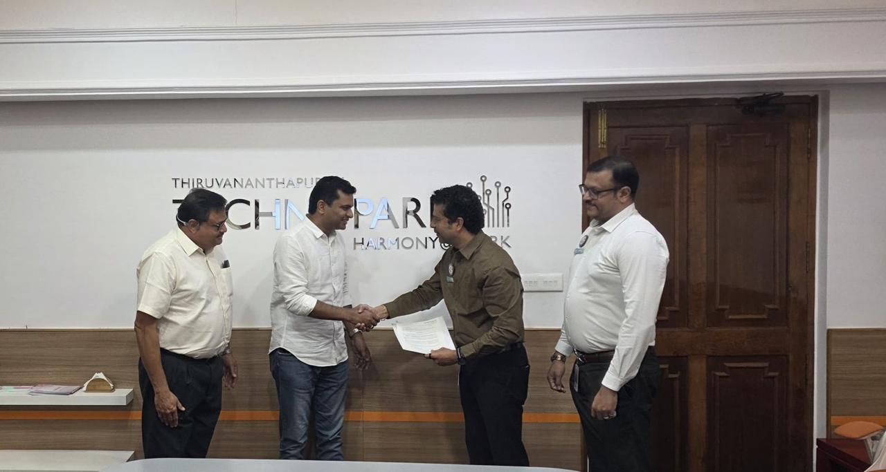 iSprout Business Centre Co-Founder Visits Technopark