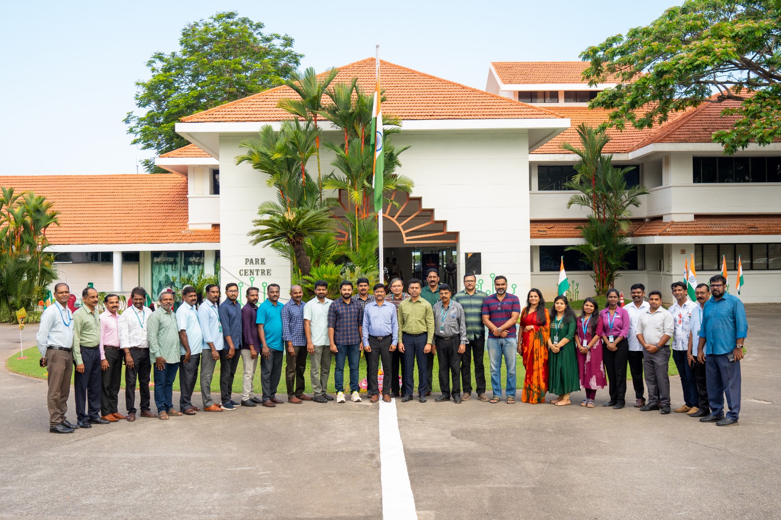 Technopark Marks 77th Republic Day at Its Campuses