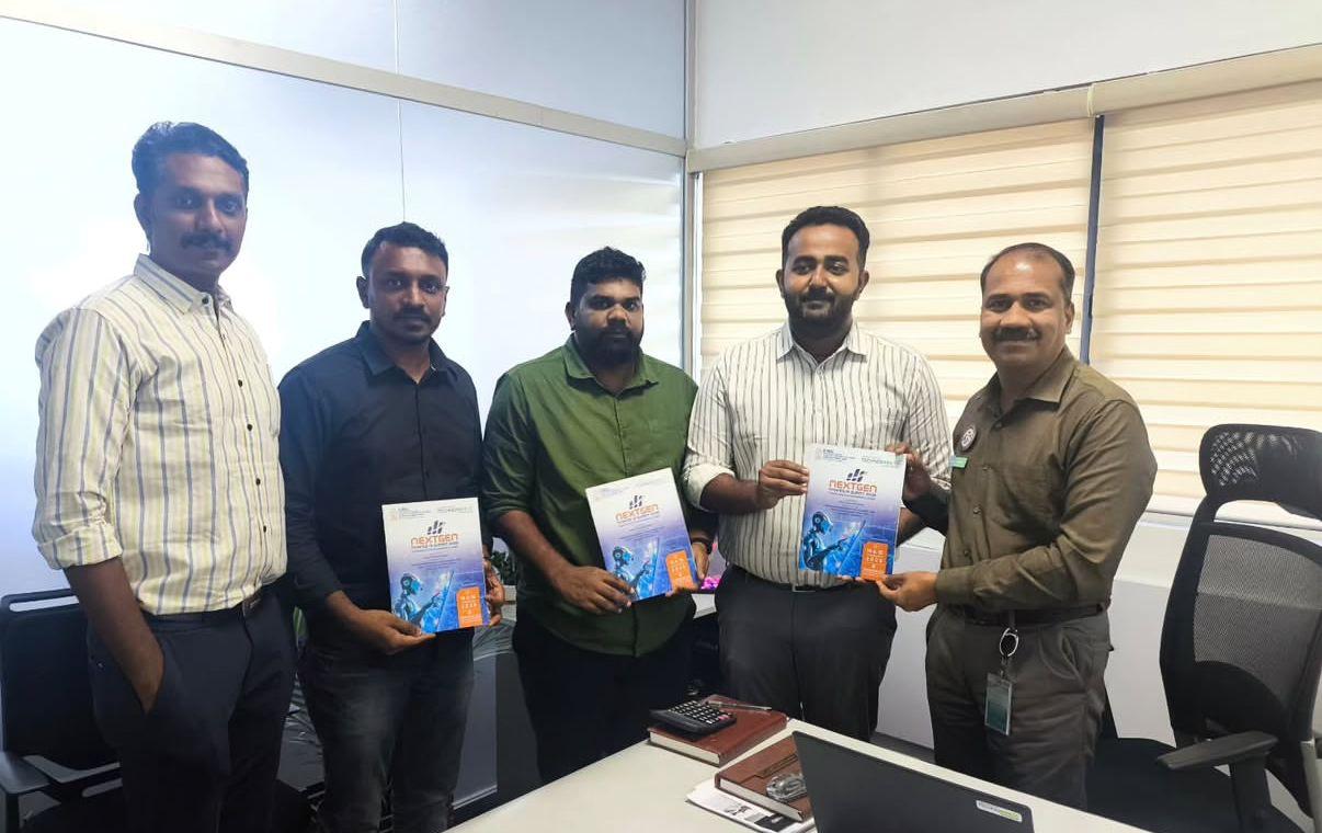 The NextGen Finance AI Summit 2026 poster was unveiled by Sri. Vipin Kumar S., CFO, Technopark, Trivandrum, in the presence of the ICMAI Trivandrum Chapter, marking a key milestone toward this national-level summit