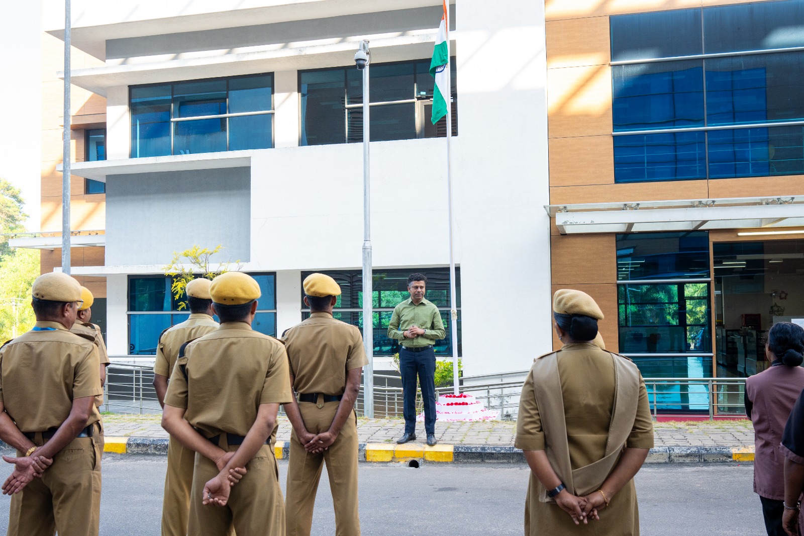 Celebrating Republic Day at Technopark under the theme “150 Years of Vande Mataram”