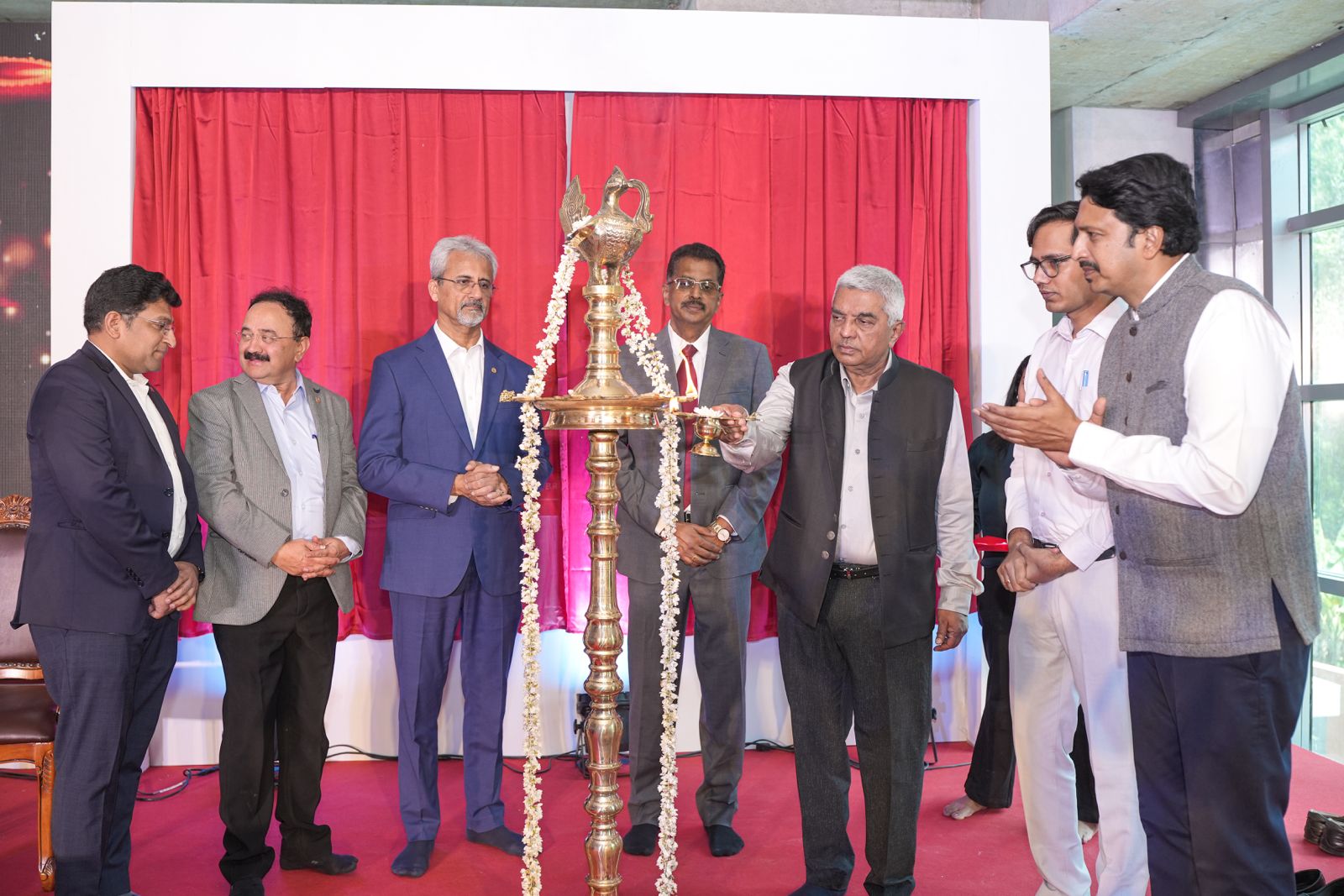 Brigade Square, a 1.85 lakh sq. ft. IT facility, was inaugurated by Shri Sandip Kumar, IAS, CEO of Technopark, in the presence of Shri M.R. Jaishankar, Executive Chairman of Brigade Enterprises Limited