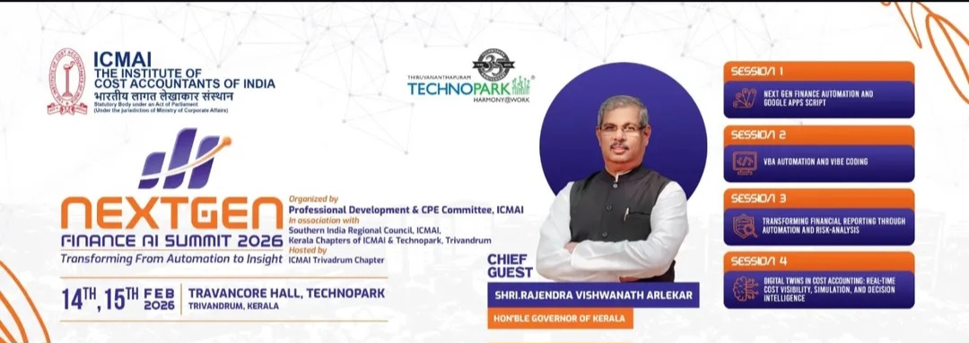 Finance AI Summit 2026-"NEXTGEN" by ICMAI