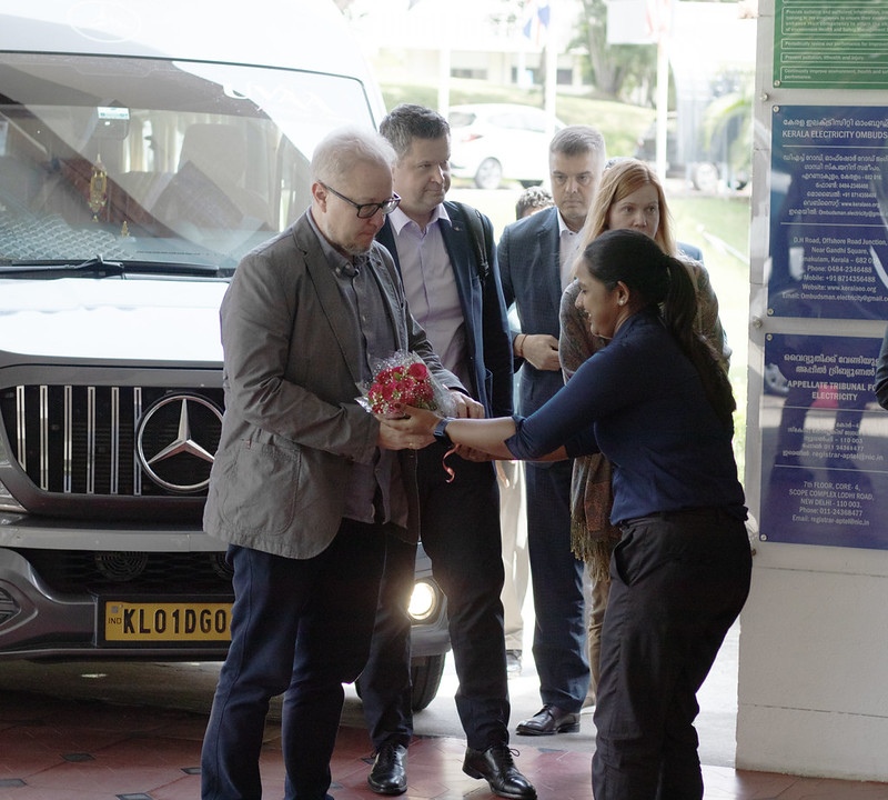Welcoming Estonian Delegation