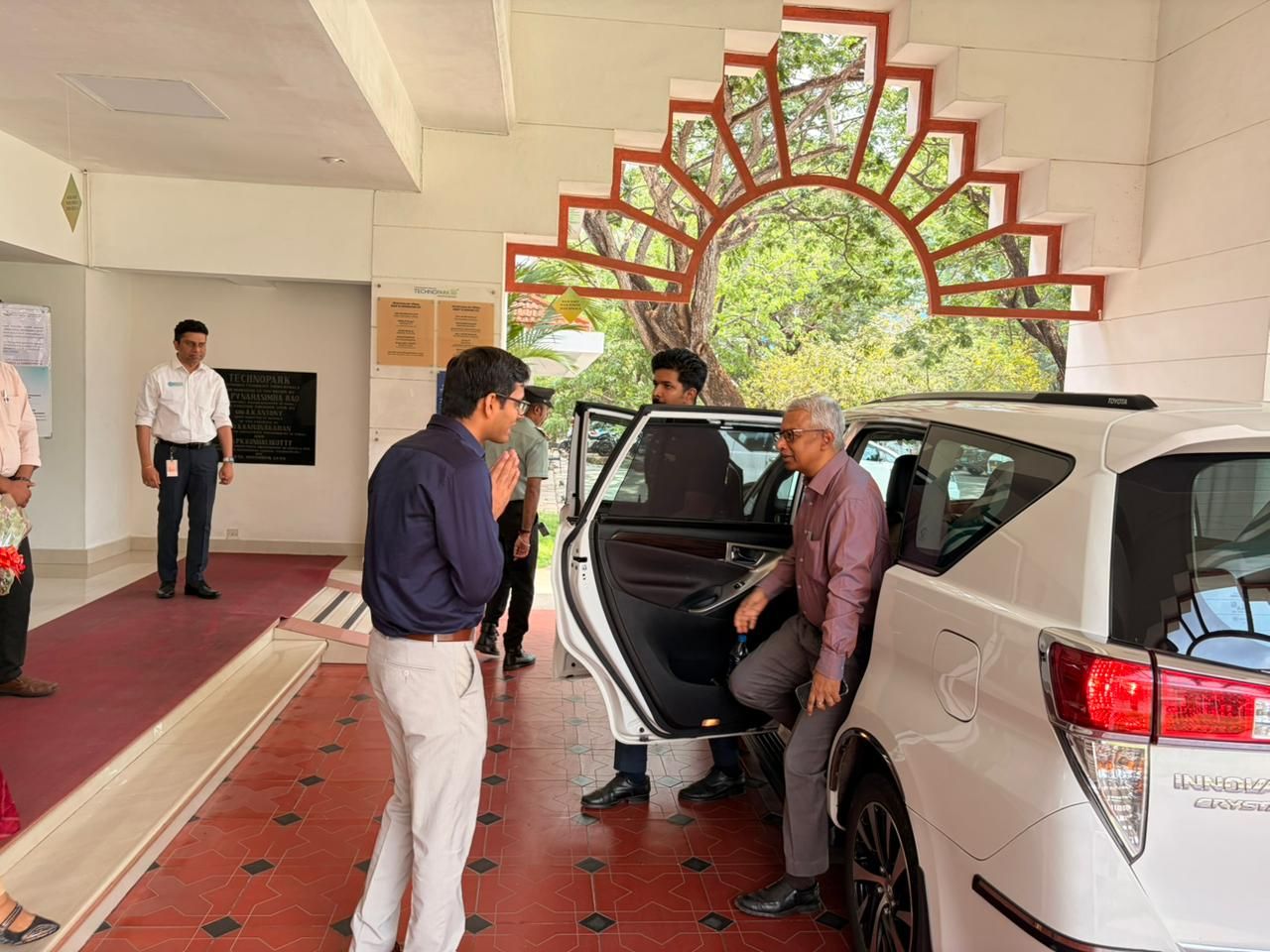 Chief Secretary of Kerala, Dr. A. Jayathilak IAS, visited Technopark