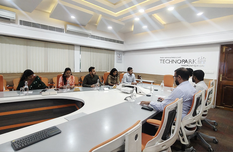 Meeting with IAS officer trainees