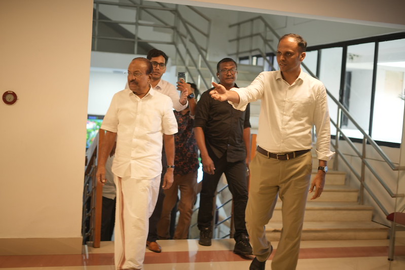 Hon'ble Minister P. K. Kunhalikutty, visiting Technopark campus