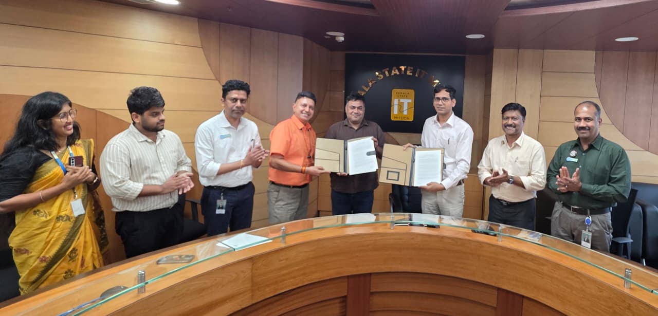 Quarks Technosoft Pvt Ltd, headquartered in Noida, Uttar Pradesh, signs an MoU with Technopark