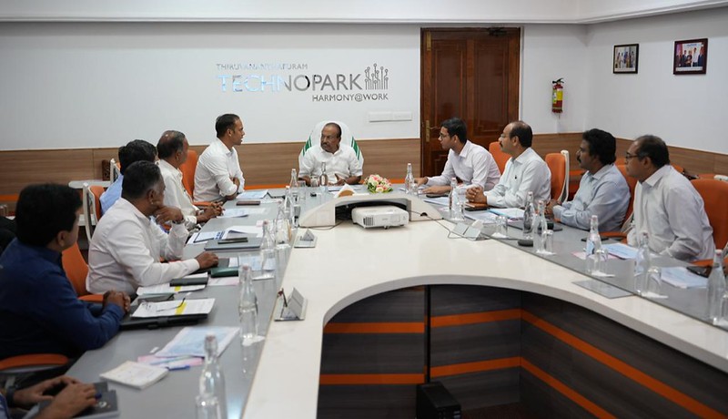 Minister for Industries, Information Technology & Startups, P. K Kunhalikutty, visited Technopark