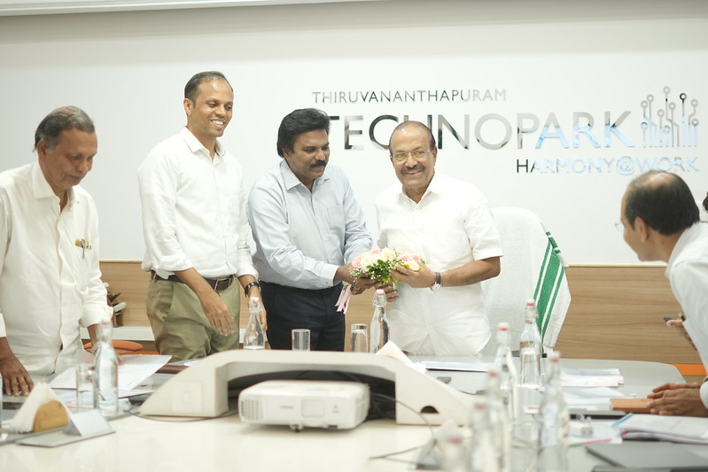 Hon'ble Minister P. K. Kunhalikutty visited Technopark