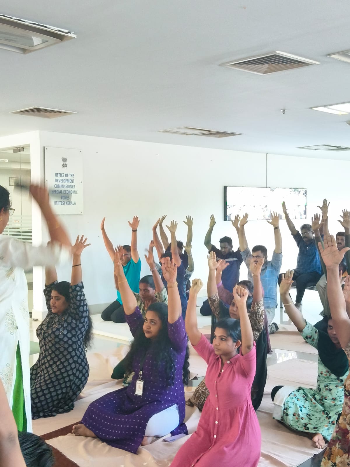 International Yoga Day Session @ Technopark Phase V, Kollam (img2)
