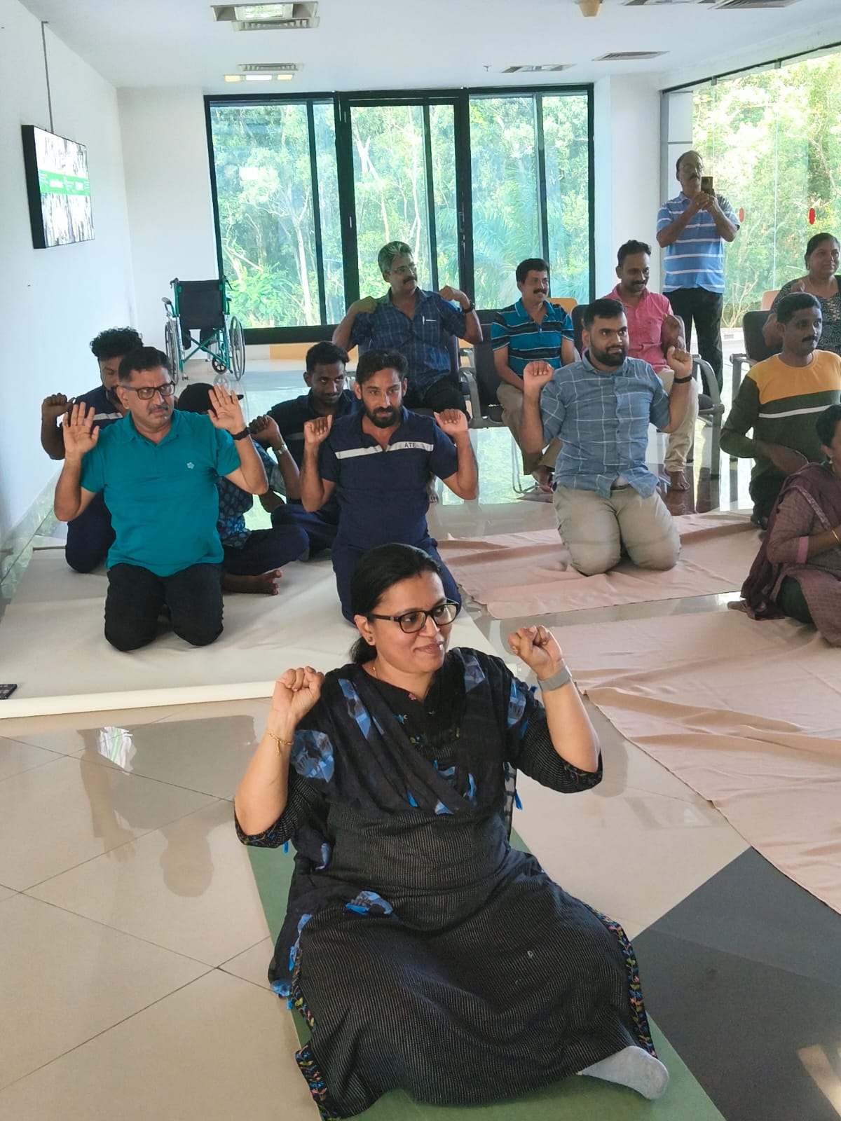 International Yoga Day Session @ Technopark Phase V, Kollam (img3)
