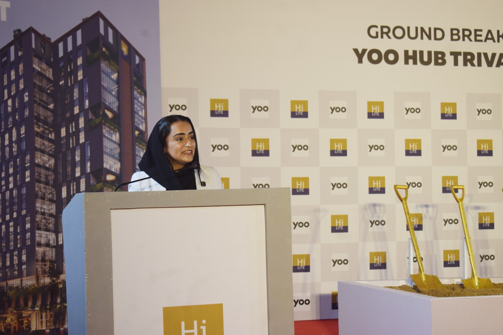 Director Of Hilite Group addressing the audience