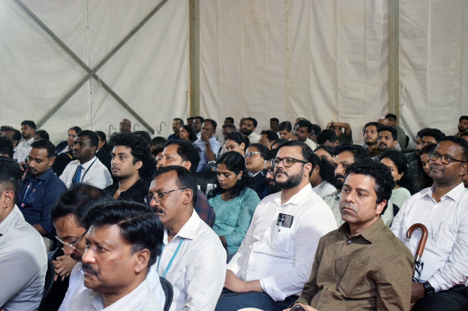 Audience at Groundbreaking for India's First YOO-Branded IT Park at Technopark