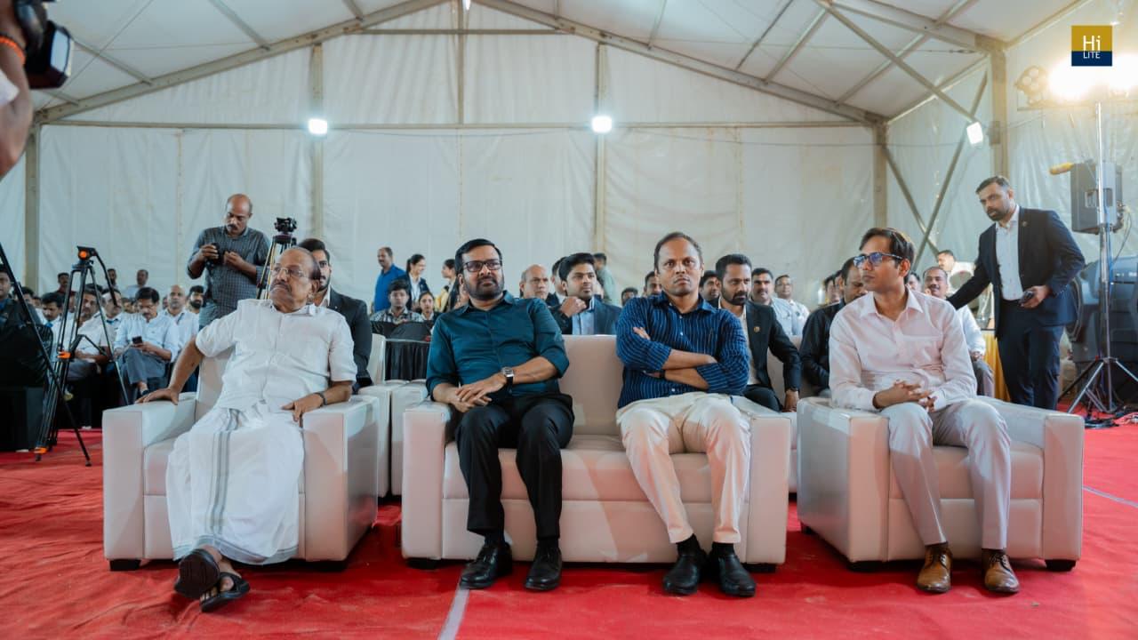 Minister and team