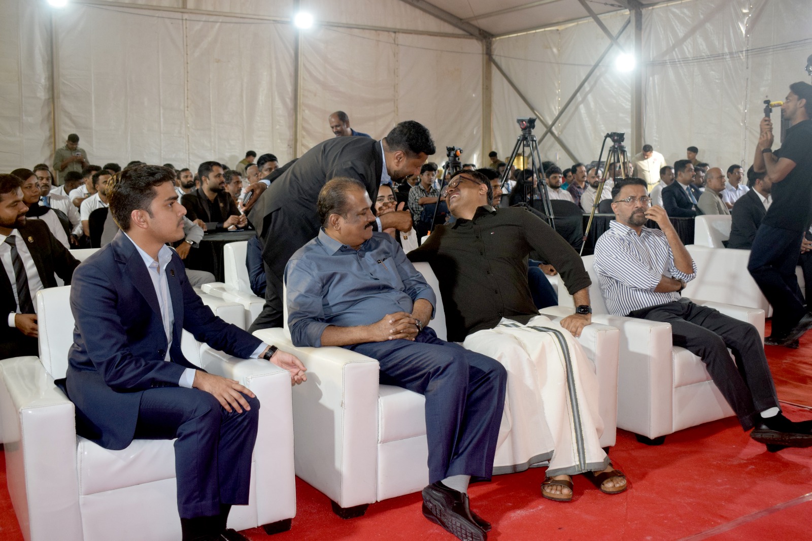Hilite Team with technopark team on Groundbreaking for India's First YOO-Branded IT Park at Technopark
