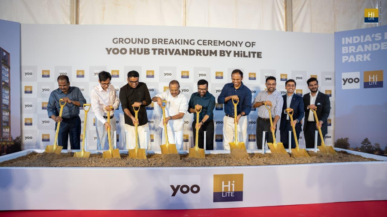 Groundbreaking ceremony for India's First YOO-Branded IT Park at Technopark