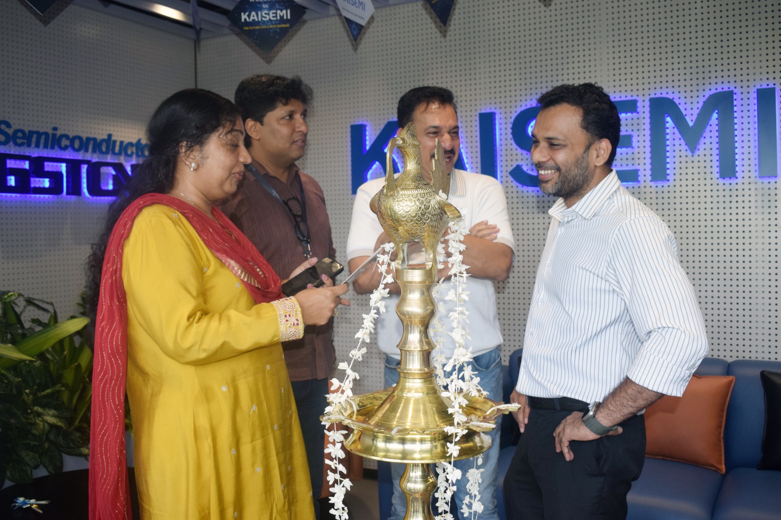 lamp lighting ceremony