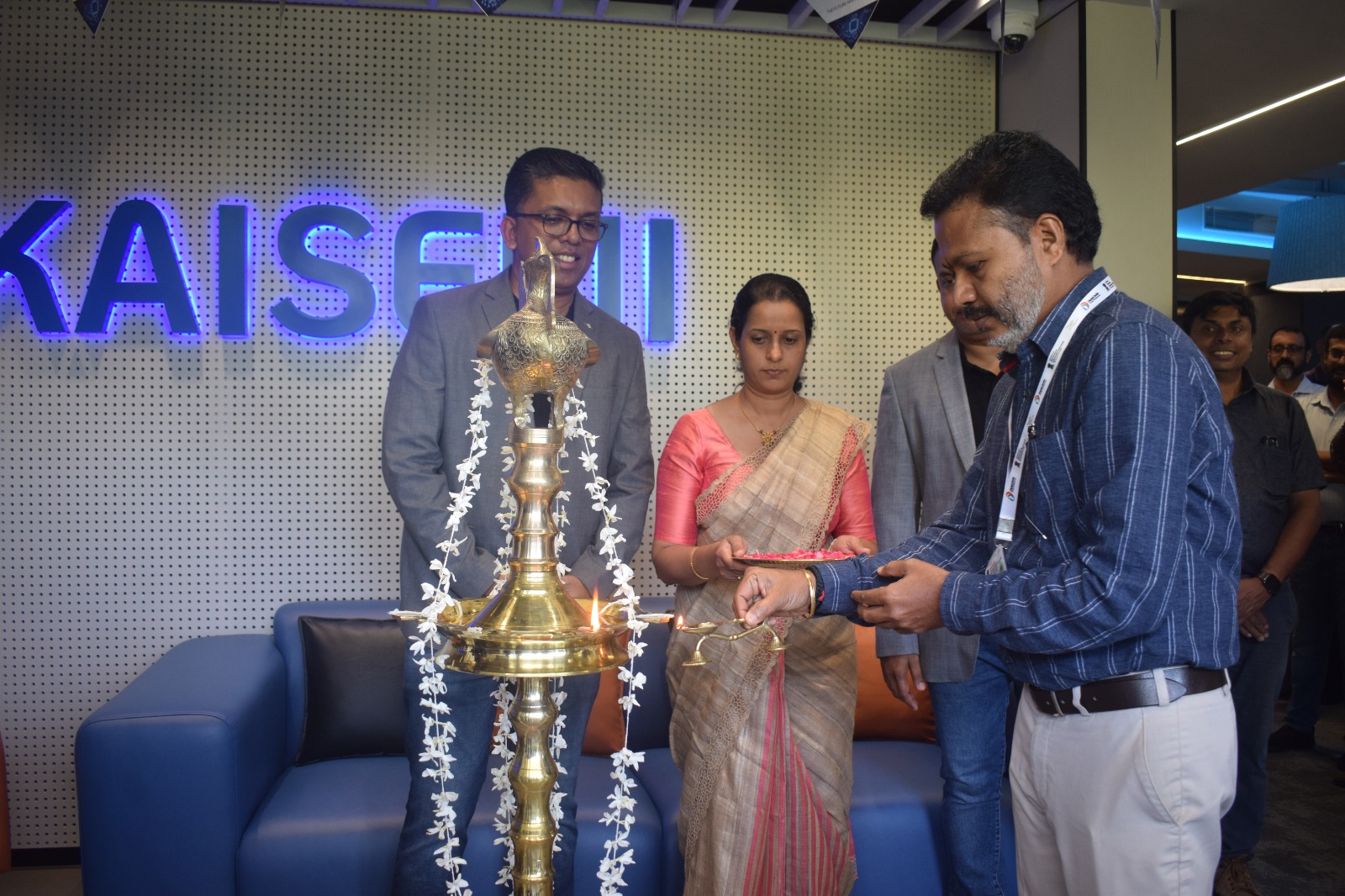 lamp lighting ceremony
