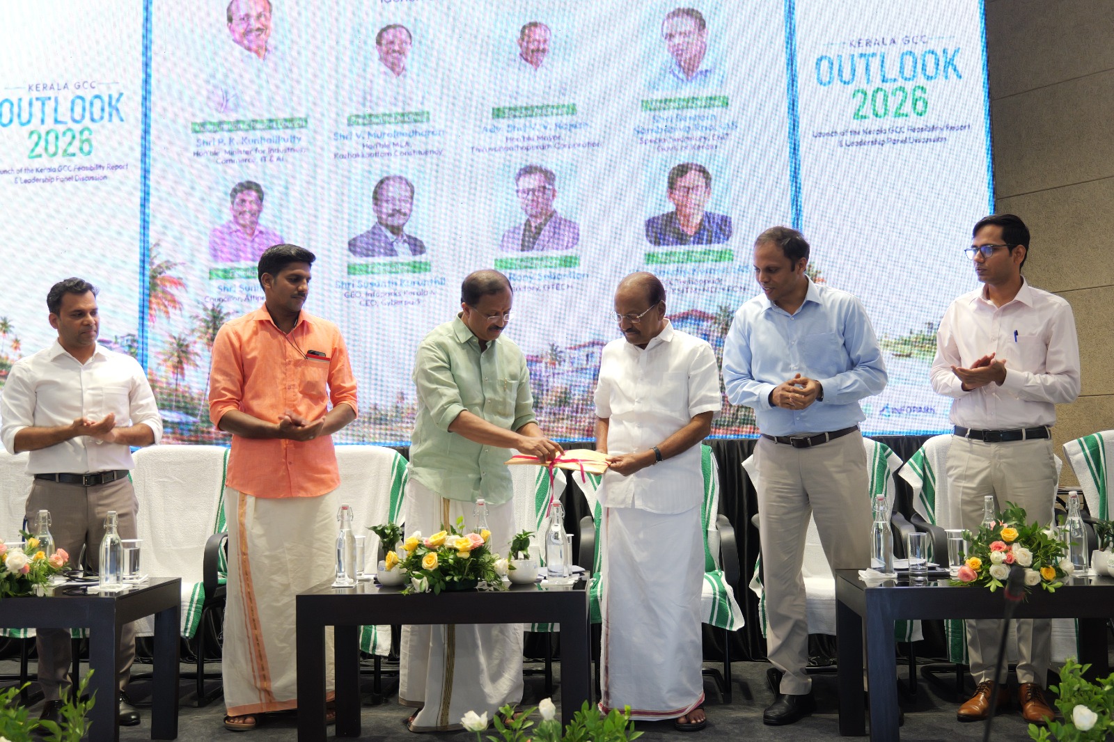 Kerala GCC OUTLOOK 2026- Leaders on stage