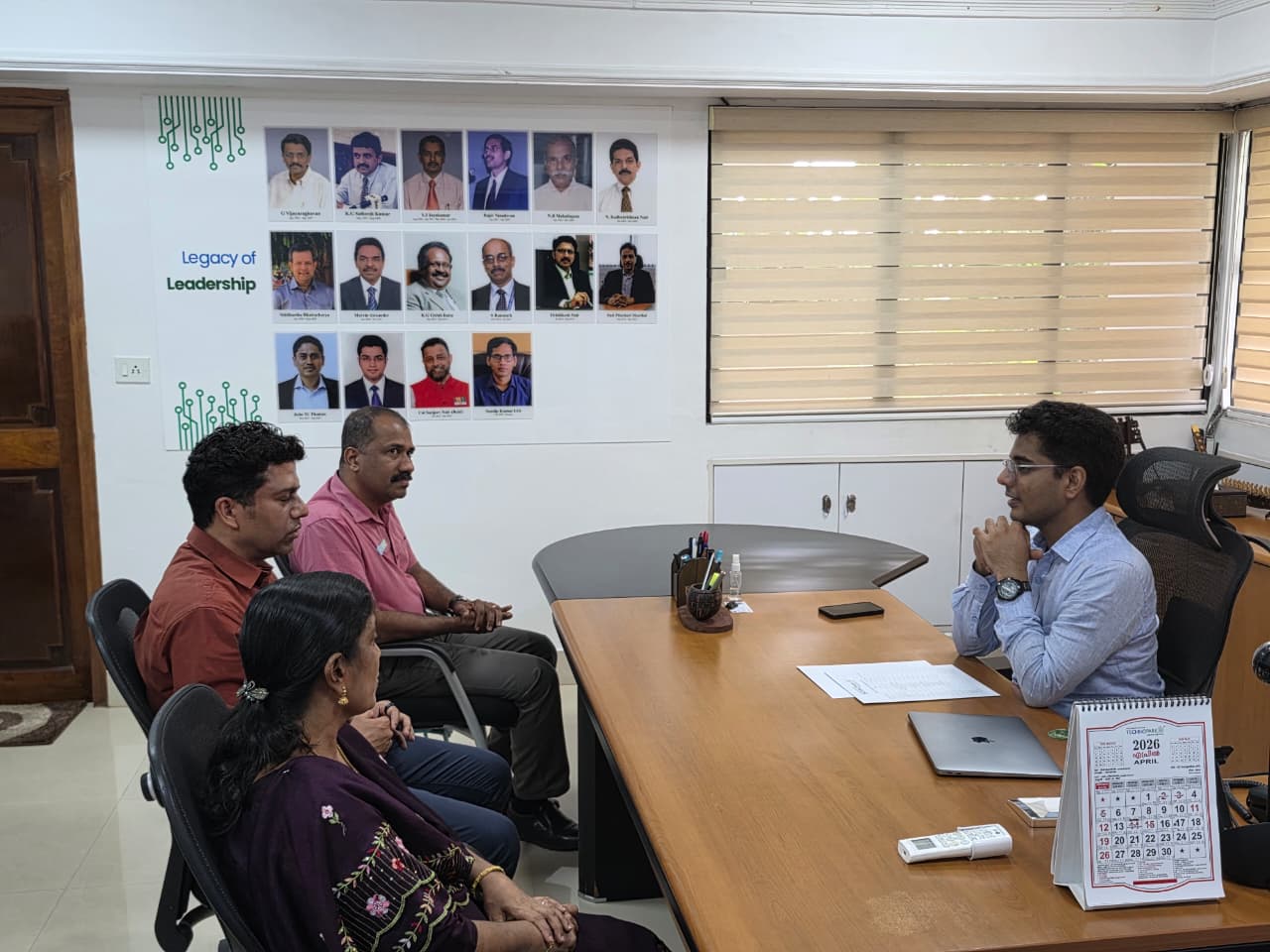 Shri Sachin Kumar Yadav IAS Takes Charge as Chief Executive Officer of Technopark