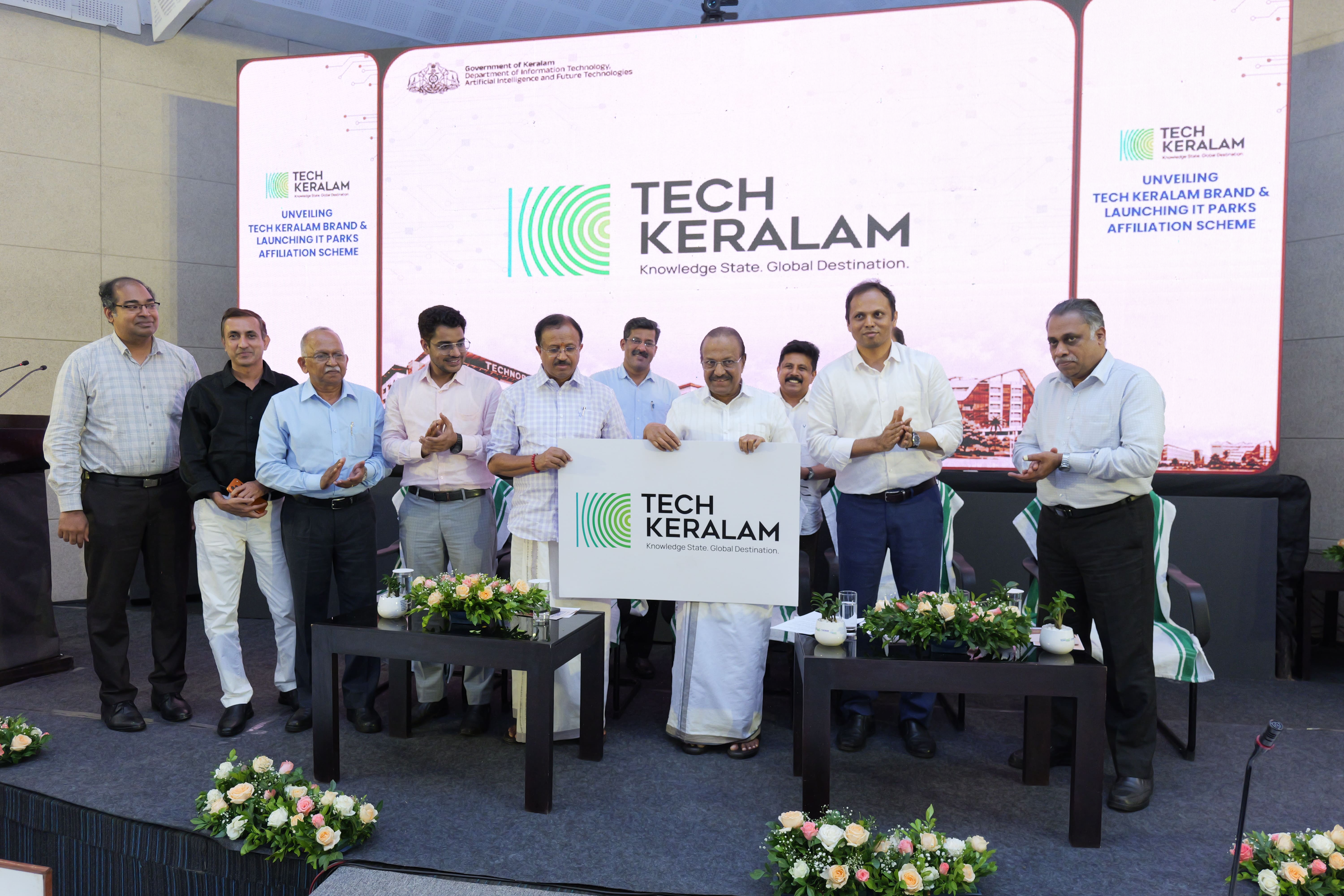 Tech Keralam Brand Unveiled and IT Parks Affiliation Scheme Launched at Technopark