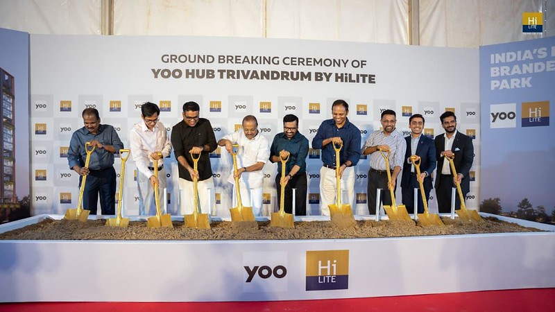 Groundbreaking for India’s First YOO-Branded IT Park at Technopark
